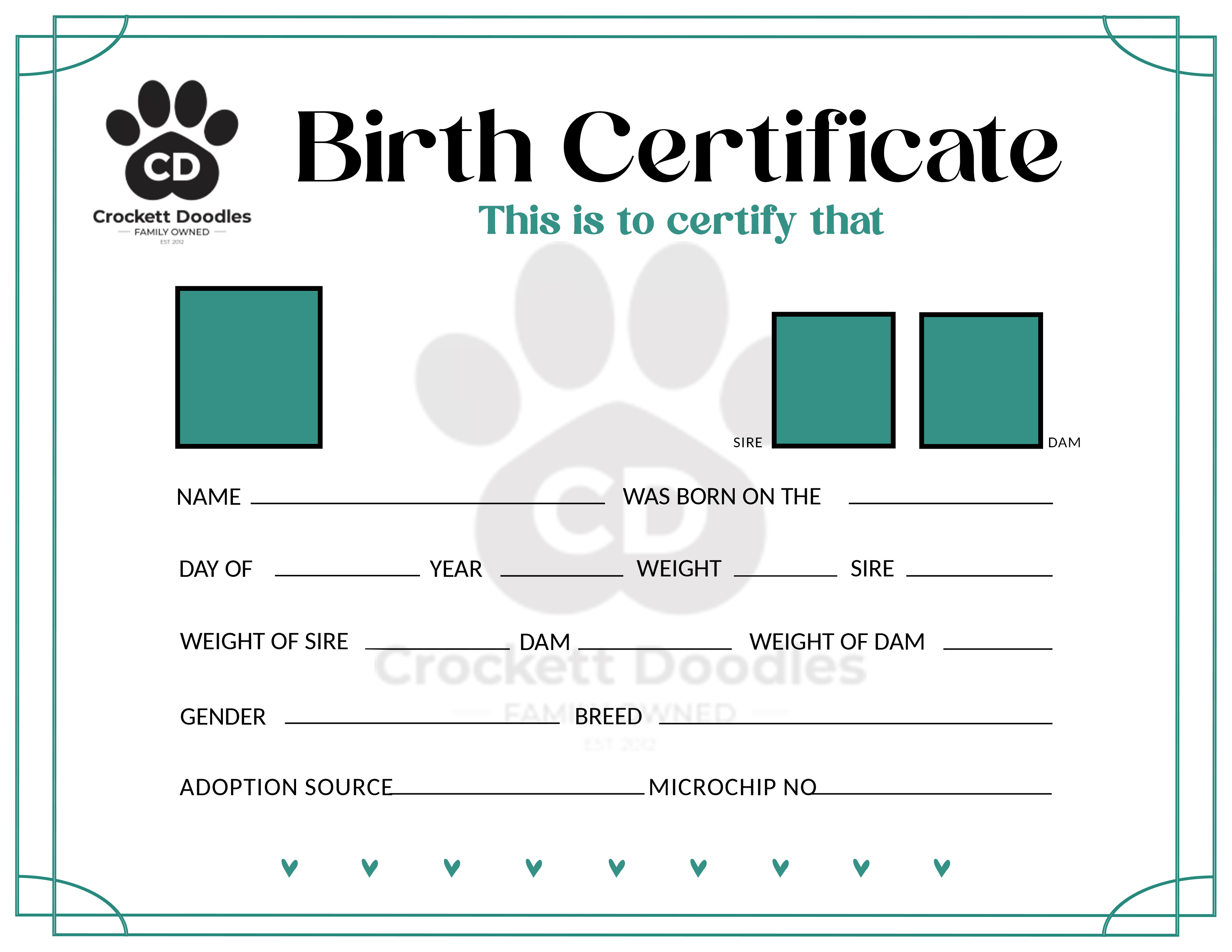 Pet Registration Services